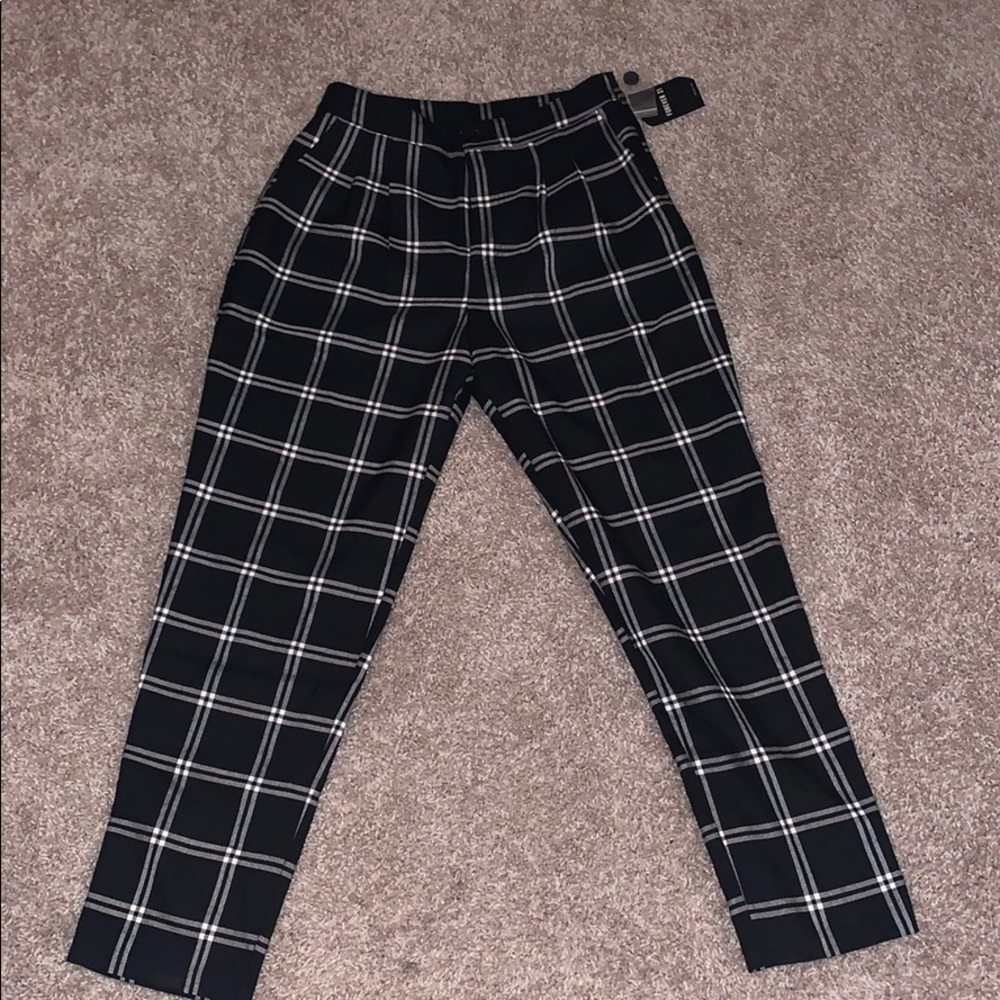 Black Long Woven Forever 21 Pants